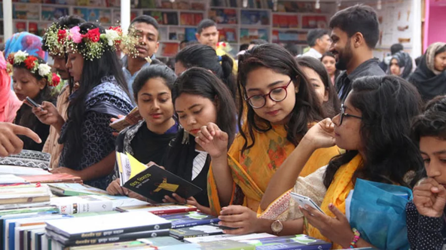 একুশে বইমেলা উদ্বোধন