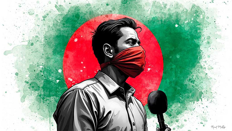 এক্সপ্রেশন পালস জরিপ || রাজনীতি থেকে ধর্ম- অনলাইনে মত প্রকাশে ভয়: ঝুঁকিতে সাংবাদিকতা-বাকস্বাধীনতা